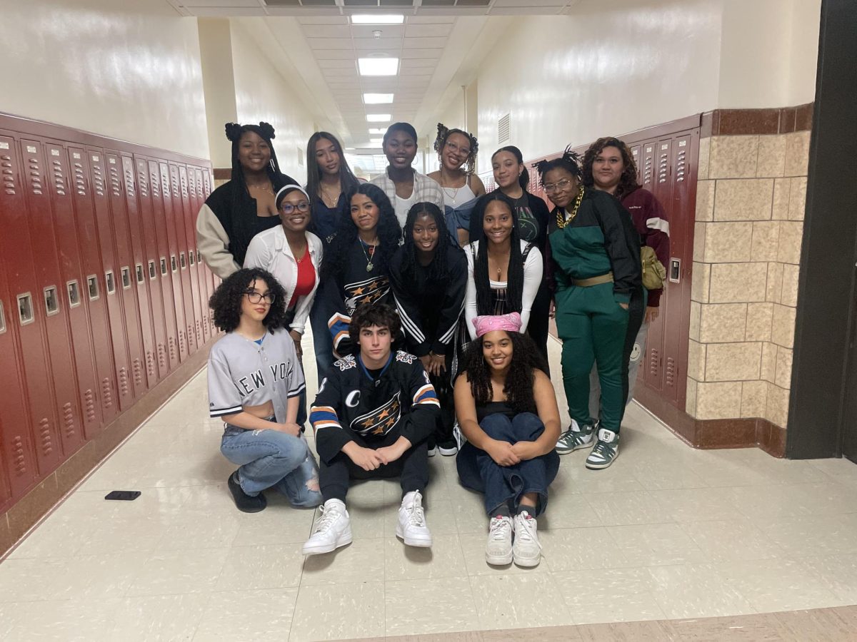 Friday was “80s/90s Day” where influential fashion, music, and culture of those decades were celebrated. Trends like bold, oversized jackets, wide pants,  neon colors, hip-hop inspired street wear, and iconic hairstyles, the day was a tribute to the generations that shaped black culture during this time. It was a fun and nostalgic way to honor the lasting impact of black culture on pop culture, music, and fashion, all while celebrating the contributions of Black History.