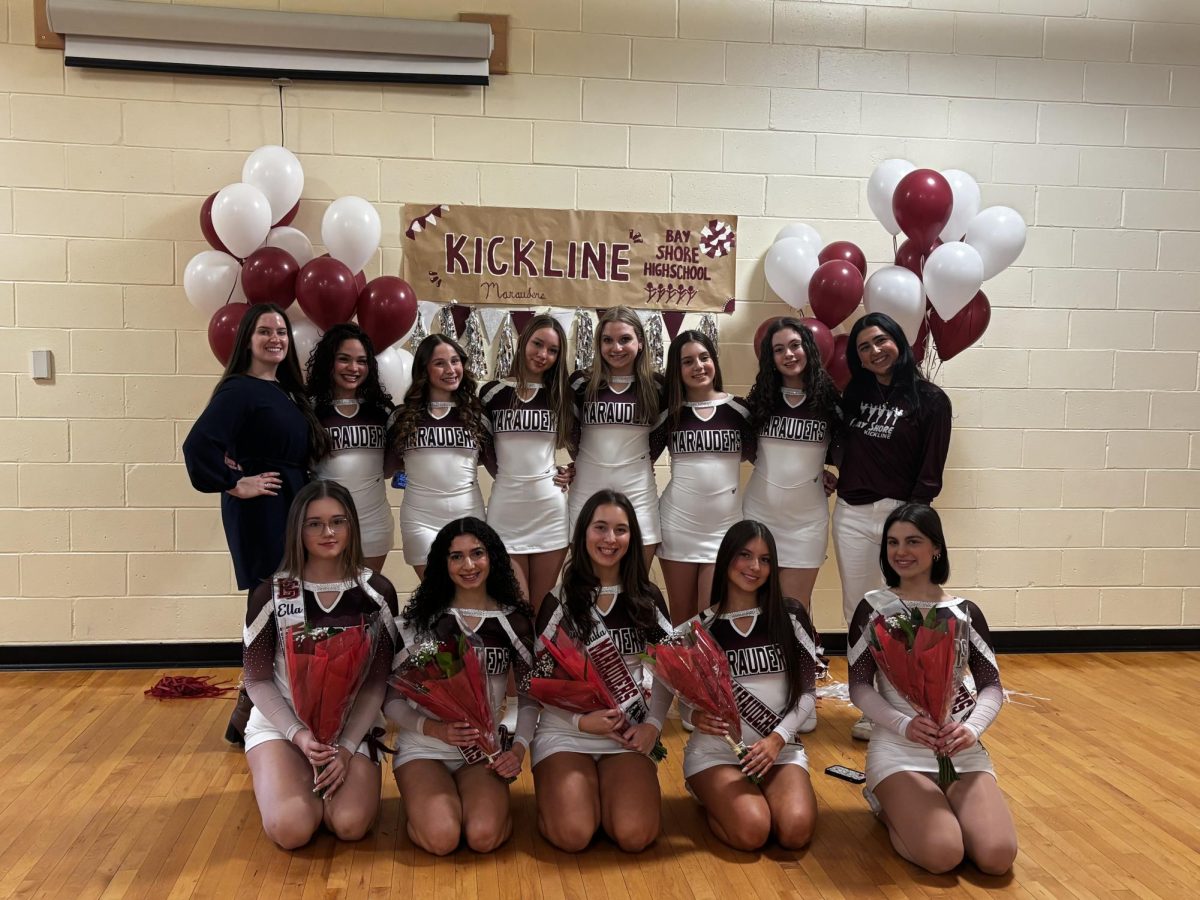 The 2025-26 Kickline team features students from different grade levels and dancing backgrounds. 
